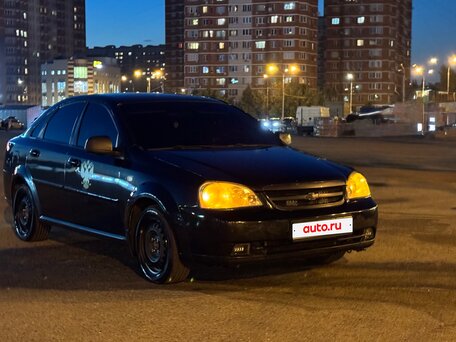 2011 Chevrolet Lacetti I, чёрный, 550000 рублей, вид 3