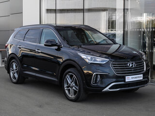2017 Hyundai Santa Fe Grand III Рестайлинг, чёрный, 2298000 рублей, вид 3