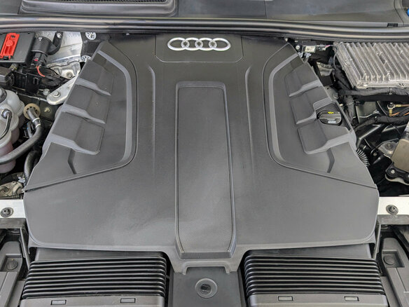 2019 Audi Q8 45 TDI I (4M), серый - вид 8