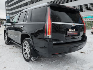 2018 Cadillac Escalade IV, чёрный, 4970000 рублей, вид 4