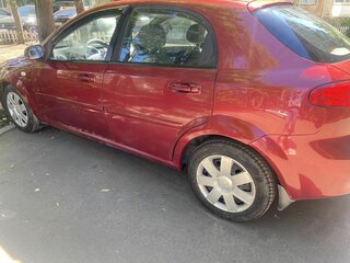 2006 Chevrolet Lacetti I, красный, 270000 рублей, вид 2