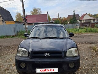 2008 Hyundai Santa Fe Classic Classic, чёрный, 480000 рублей, вид 2