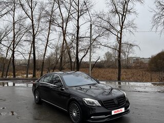 2016 Mercedes-Benz S-Класс 350 CDI BlueTEC Long 9G-TRONIC VI (W222, C217), чёрный, 3800000 рублей, вид 2