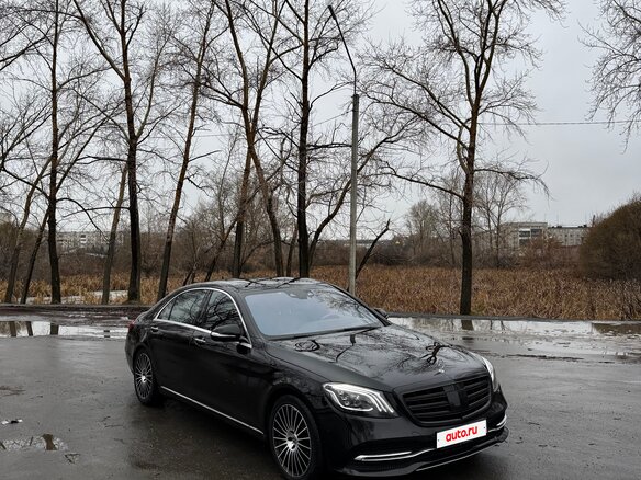 2016 Mercedes-Benz S-Класс 350 CDI BlueTEC Long 9G-TRONIC VI (W222, C217), чёрный, 3800000 рублей - вид 1
