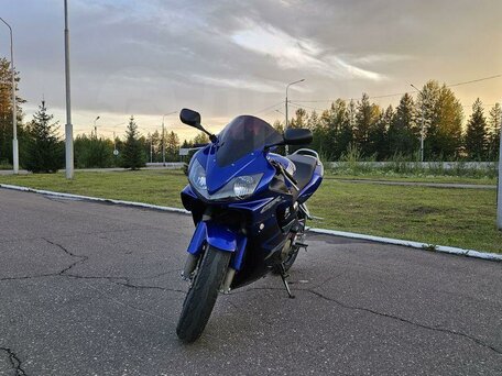 2006 Honda CBR 600F, синий, 630000 рублей, вид 1