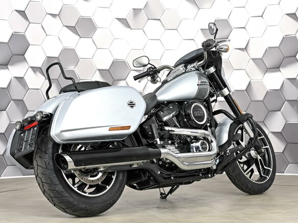 2023 Harley-Davidson Sport Glide, серебристый, 1849000 рублей - вид 6