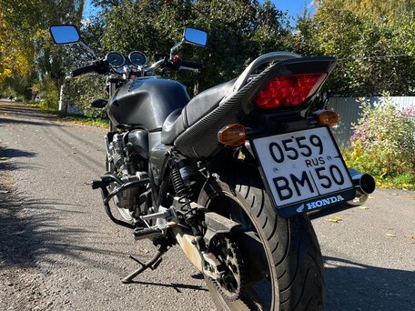 2008 Honda CB 400 Super Four, чёрный, 420000 рублей, вид 5