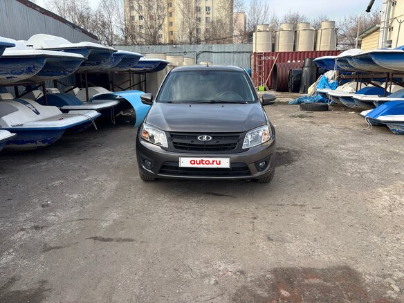 2016 Lada (ВАЗ) Granta I, коричневый, 350000 рублей - вид 1