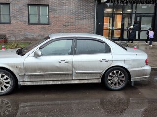 2005 Hyundai Sonata IV (EF) Рестайлинг, серый, 400000 рублей, вид 5