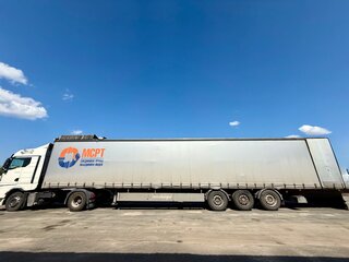 2019 Meusburger Тентованный полуприцеп, чёрный, 2500000 рублей, вид 1