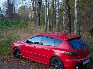 2005 Mazda 3 I (BK), красный, 390000 рублей, вид 4