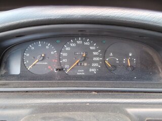 1996 Mazda 626 IV (GE), красный, 130000 рублей, вид 4