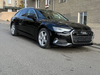 2019 Audi A6 40 TDI V (C8), чёрный, 4220000 рублей, вид 3