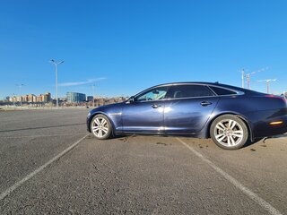 2014 Jaguar XJ Long IV (X351), синий, 2500000 рублей, вид 4