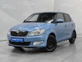 2013 Skoda Fabia II Рестайлинг, голубой, 670000 рублей
