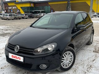 2009 Volkswagen Golf VI, чёрный, 700000 рублей, вид 1