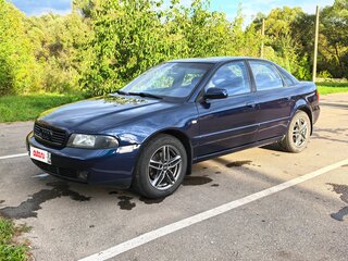 2000 Audi A4 I (B5) Рестайлинг, синий, 450000 рублей, вид 1