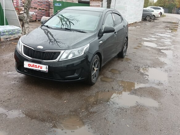 2013 Kia Rio III, чёрный, 1000000 рублей