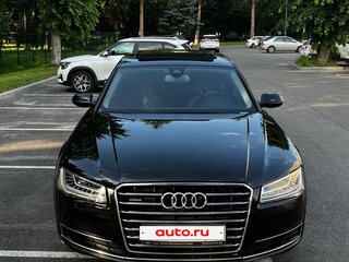 2014 Audi A8 Long III (D4) Рестайлинг, чёрный, 1800000 рублей, вид 3