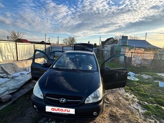 2007 Hyundai Getz I Рестайлинг, чёрный, 600000 рублей, вид 2