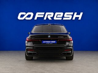 2019 BMW 7 серии Long M760Li xDrive VI (G11/G12) Рестайлинг, чёрный, 6340055 рублей, вид 4