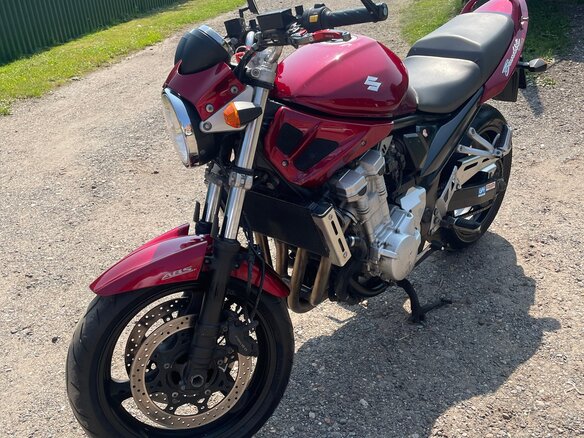 2009 Suzuki Bandit GSF 1250, красный, 440000 рублей - вид 5