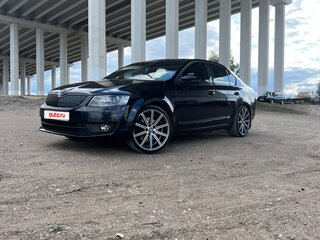 2013 Skoda Octavia III (A7), чёрный, 1199999 рублей, вид 3