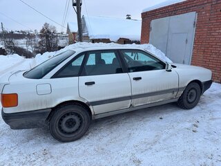 1987 Audi 80 IV (B3), белый, 160000 рублей, вид 3