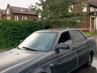 2007 Lada (ВАЗ) Priora I, чёрный, 170000 рублей, вид 4