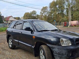 2008 Hyundai Santa Fe Classic Classic, чёрный, 480000 рублей, вид 1