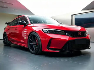 2024 Honda Civic Si XI Рестайлинг, красный, 7900000 рублей, вид 4