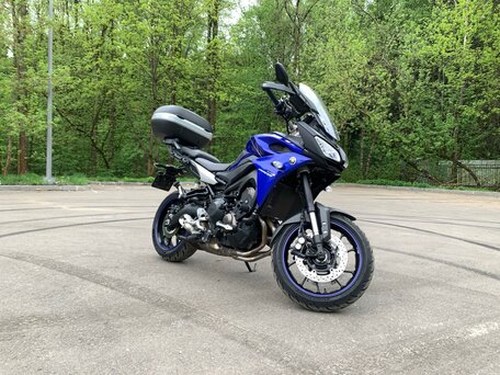2017 Yamaha MT-09 Tracer (FJ-09), синий, 749000 рублей, вид 1