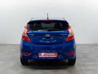 2012 Hyundai Solaris I, синий, 860000 рублей, вид 3