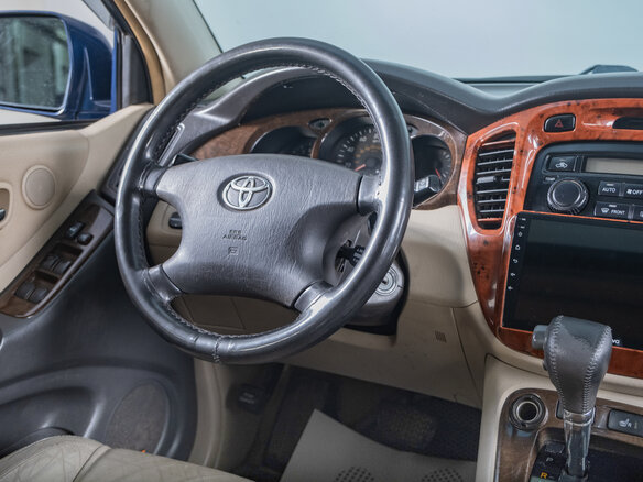 2001 Toyota Highlander I (XU20), синий - вид 8