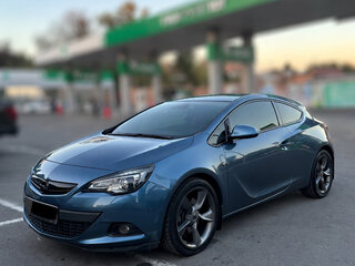 2013 Opel Astra GTC J Рестайлинг, голубой, 1100000 рублей, вид 2