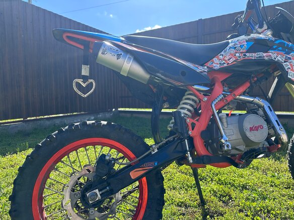 2024 Kayo Evolution YX125EM, оранжевый, 65000 рублей - вид 6