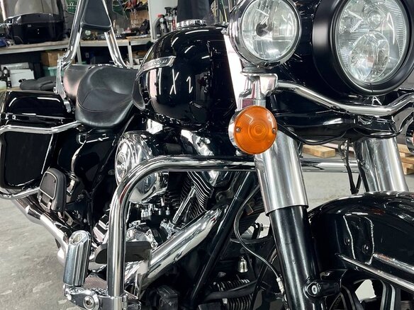 2014 Harley-Davidson Road King, чёрный, 1350000 рублей - вид 4
