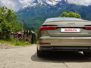 2019 Audi A6 40 TDI V (C8), серебристый, 3750000 рублей, вид 4