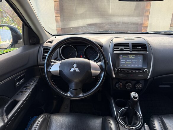 2011 Mitsubishi ASX I, голубой, 858000 рублей - вид 12