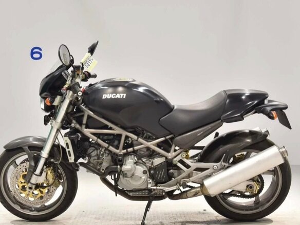 2001 Ducati Monster S4, чёрный, 380000 рублей