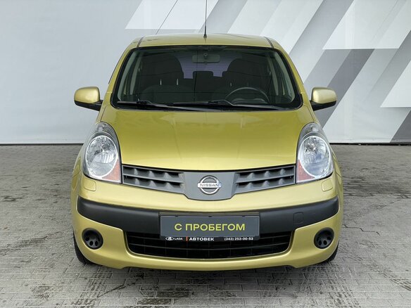 2006 Nissan Note I, жёлтый, 398000 рублей - вид 1