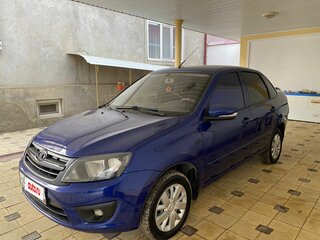 2013 Lada (ВАЗ) Granta I, синий, 550000 рублей, вид 2