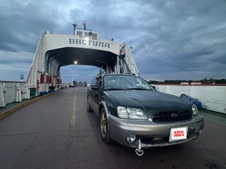 1998 Subaru Outback II, зелёный, 400000 рублей, вид 2