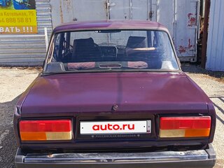 2005 Lada (ВАЗ) 2107, фиолетовый, 101000 рублей, вид 3