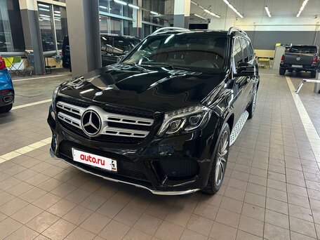 2016 Mercedes-Benz GLS 400 I (X166), чёрный, 4990000 рублей, вид 2