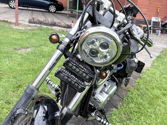 1997 Honda Steed 400, чёрный, 249000 рублей - вид 6