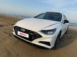 2021 Hyundai Sonata VIII (DN8), белый, 2200000 рублей, вид 5