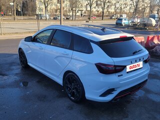 2024 Lada (ВАЗ) Vesta SW Sportline I Рестайлинг (NG), белый, 1900000 рублей, вид 4