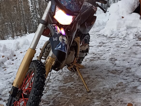 2024 Irbis TTR 125, чёрный, 100000 рублей - вид 4