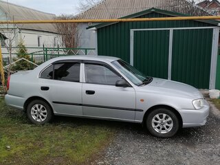 2006 Hyundai Accent ТагАЗ II, серебристый, 375000 рублей, вид 4